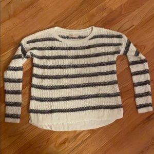 Hollister striped sweater size small